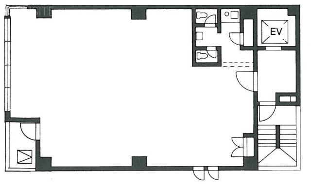 第三東ビル3F 間取り図