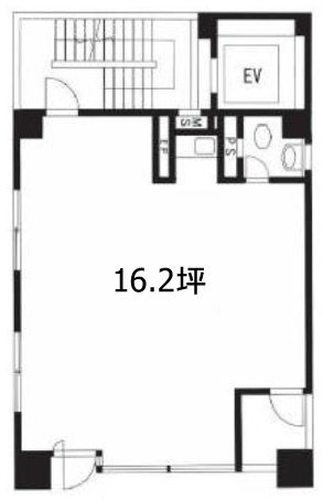 日本橋HYビル6F 間取り図