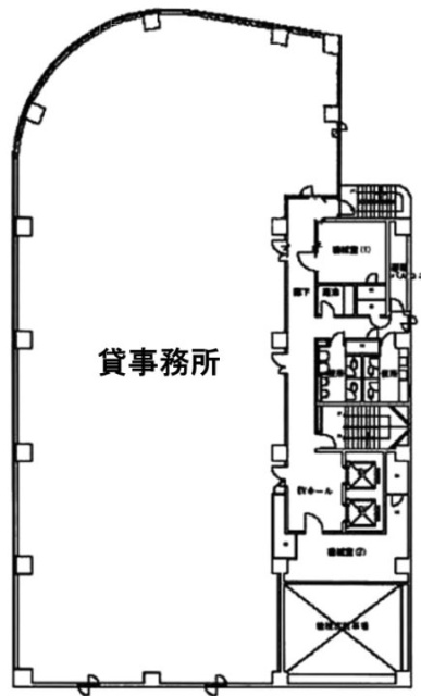 りそな九段ビル5F 間取り図