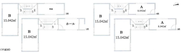 ブランシェ銀座ビルB 間取り図