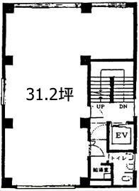 島倉ビル2F 間取り図
