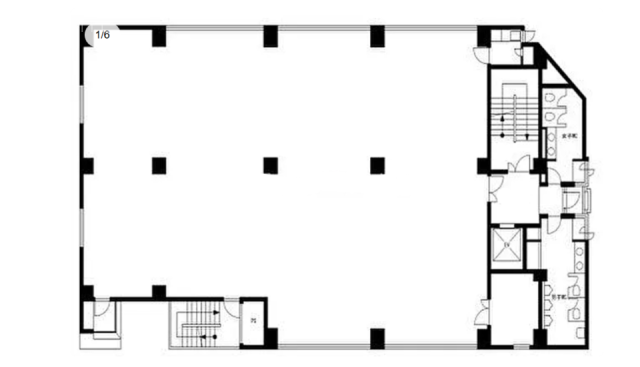 第七醍醐ビル2F 間取り図