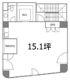 新宿南口ビル3F 間取り図