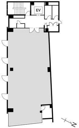 ビオレ町田ビル1F 間取り図