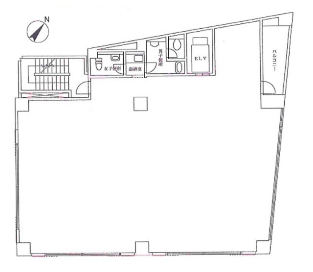 山源ビル2F 間取り図