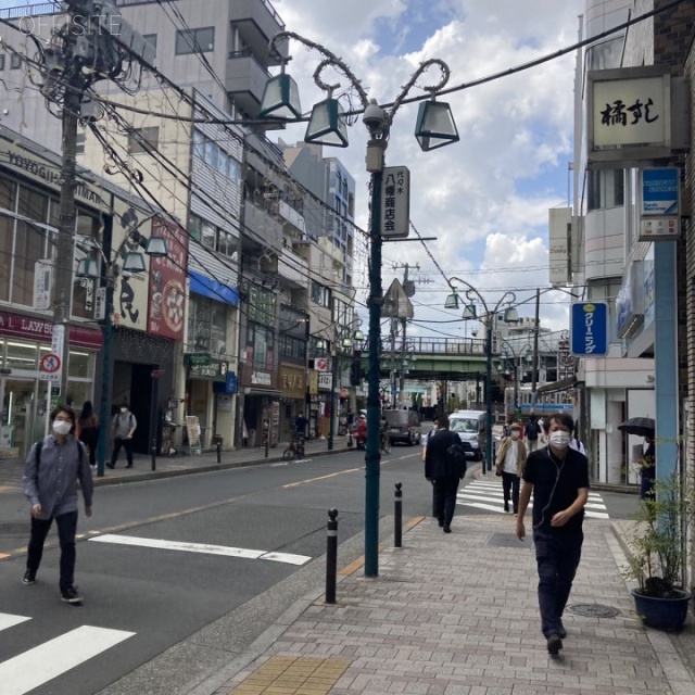 橘ビル ビル前面道路