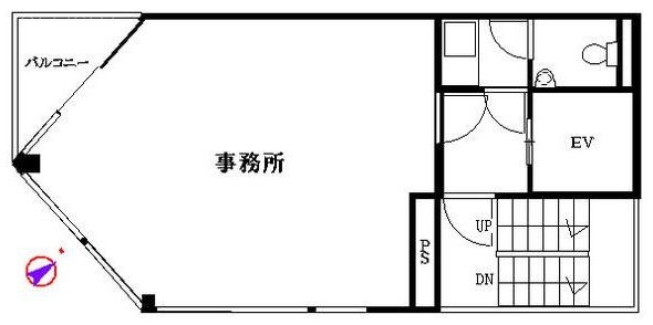 GPビル2F 間取り図