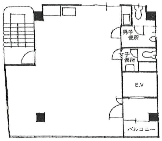 第1オークラビル5F 間取り図