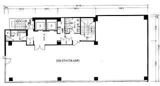 名古路ビル新館2F 間取り図