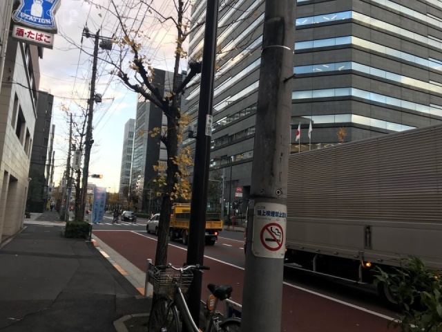 千代田大崎ドルフ ビル前面道路