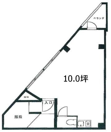 SP第3ビル3F 間取り図