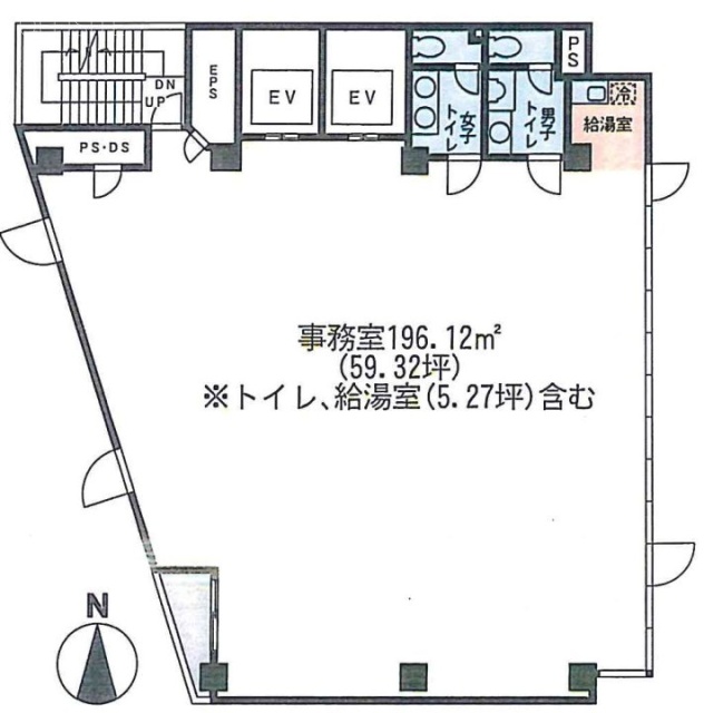 小石川トーセイビル10F 間取り図