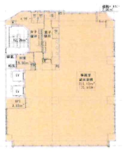 (仮)西五反田二丁目計画6F 間取り図