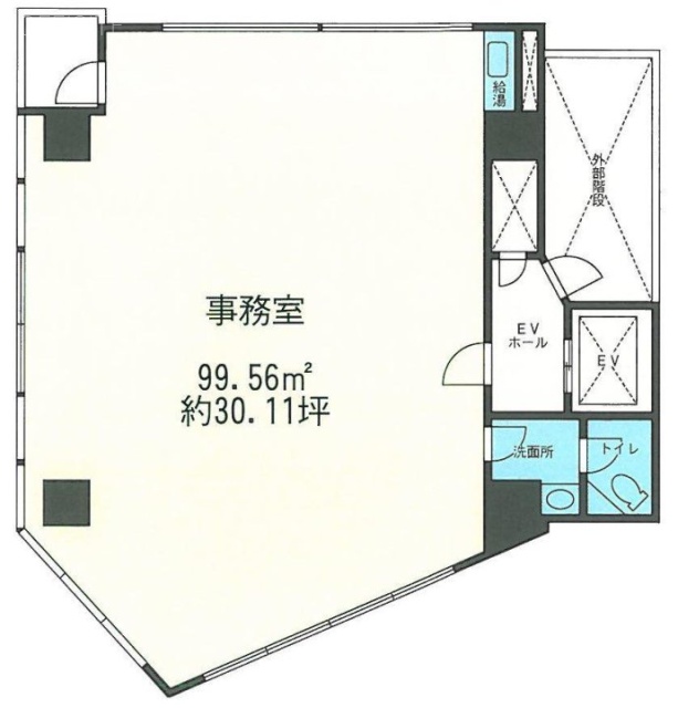 麻布台第一ビル3F 間取り図