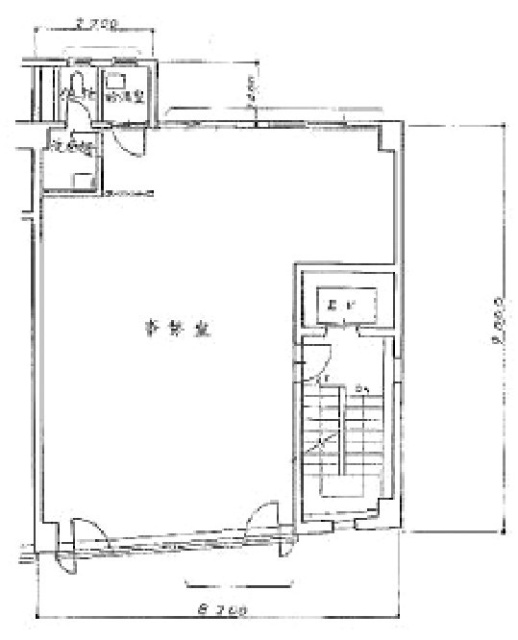 互興ビル3F 間取り図