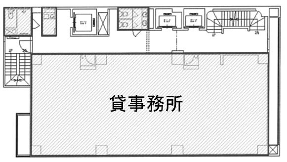 K-FRONTビル7F 間取り図