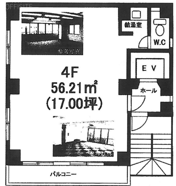 KASE89ビル3F 間取り図