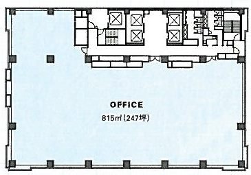 赤坂1丁目センタービル3F 間取り図