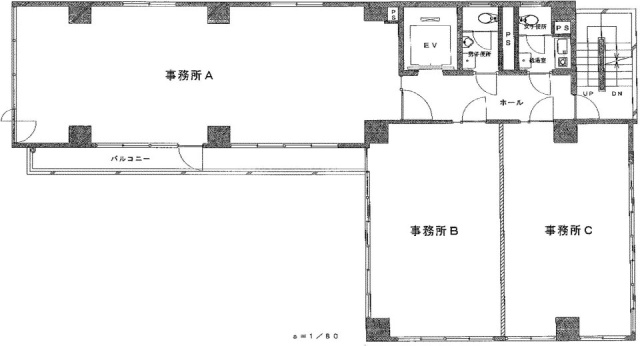 新日本橋長岡ビルA 間取り図