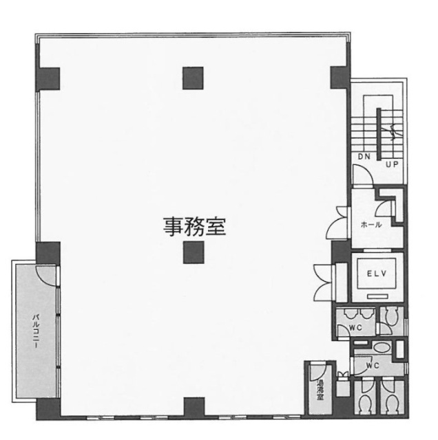 カクタビル4F 間取り図