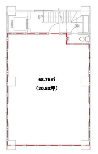 協電ビル6F 間取り図