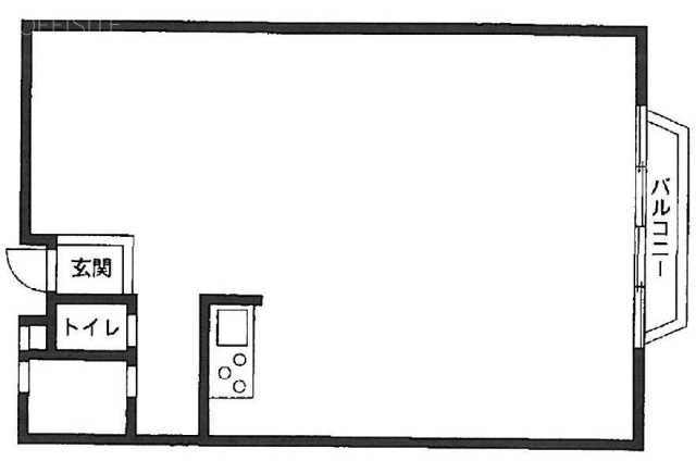 山手マンション802 間取り図