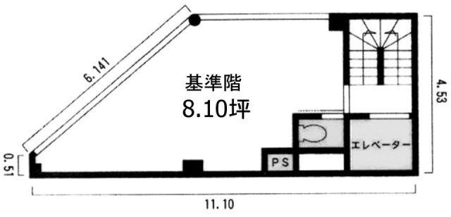 立川ビル2F 間取り図