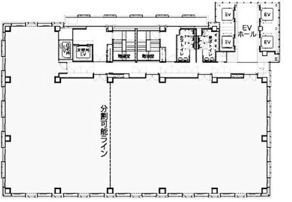 御茶ノ水NKビル(トライエッジ御茶ノ水)12F 間取り図