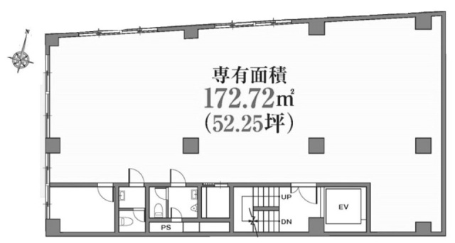 見留ビル2F 間取り図