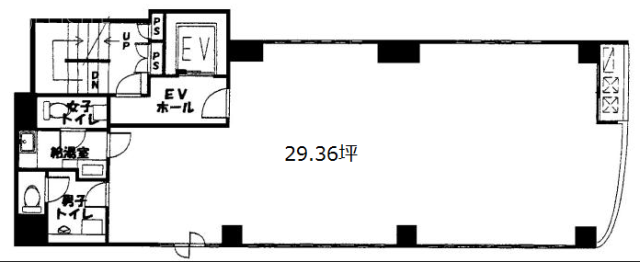 松下ビル5F 間取り図
