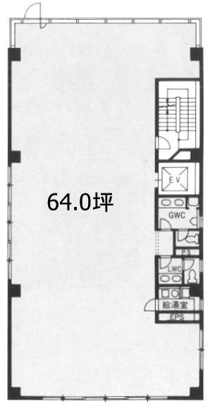 五反田YNビル5F 間取り図