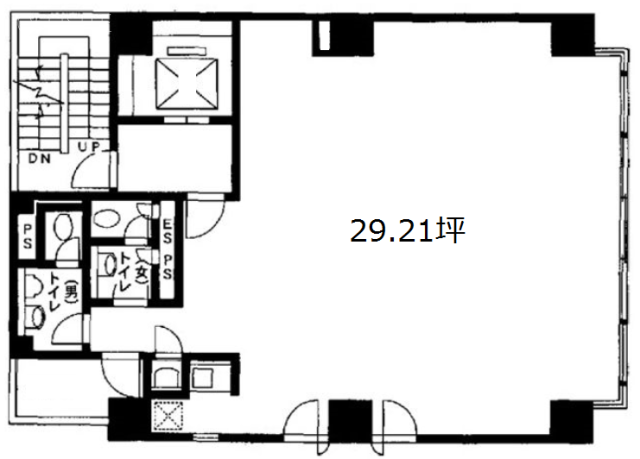 秋葉原MFビル28号館6F 間取り図