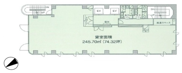 KKビル4F 間取り図