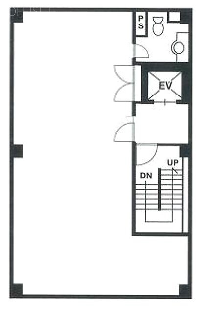 三経46ビル2F 間取り図