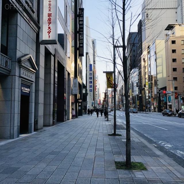 佐々木ビル ビル前面道路