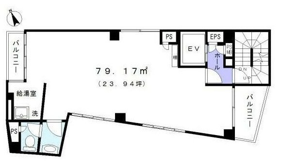 エクシードビル2F 間取り図