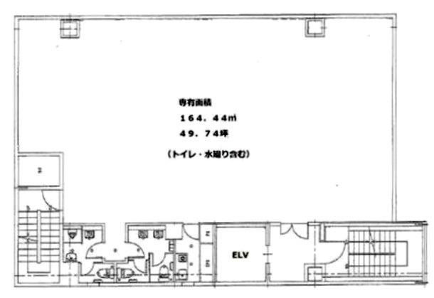 ステラお茶の水ビル8F 間取り図