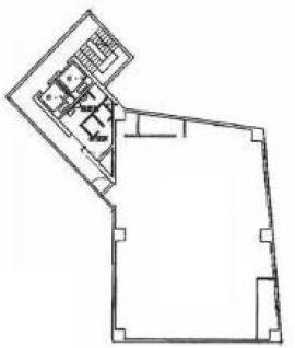 渋谷桜丘ビル3F 間取り図