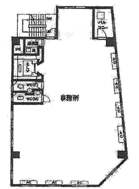 亜細亜ビル4F 間取り図