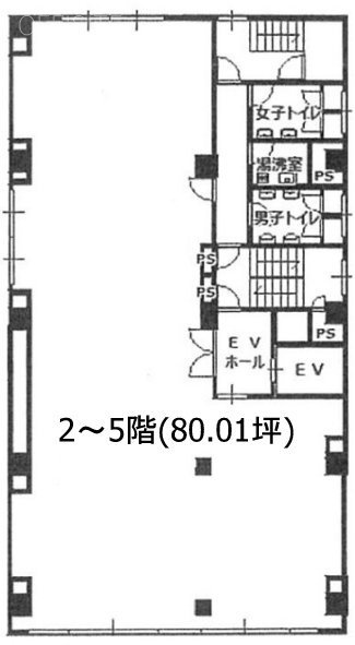 日工薬会館3F 間取り図