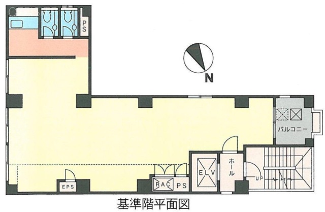 芝明月ビル3F 間取り図