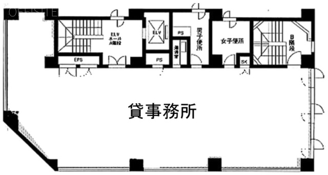 住長第二ビル2F 間取り図