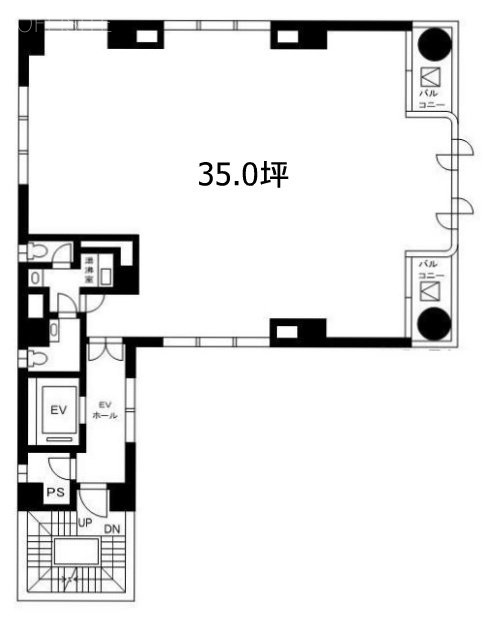 ビル・ユキサダ4F 間取り図