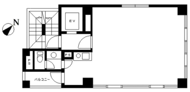 ヤマダビル4F 間取り図