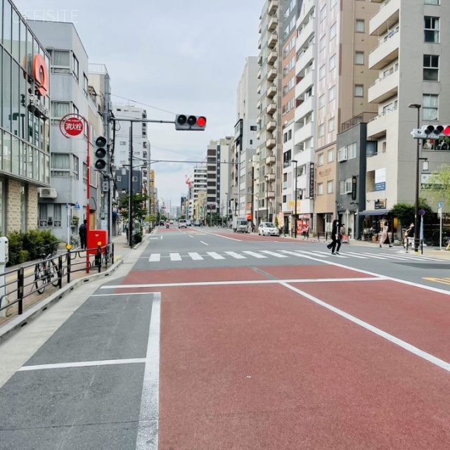 宮後ビル ビル前面道路