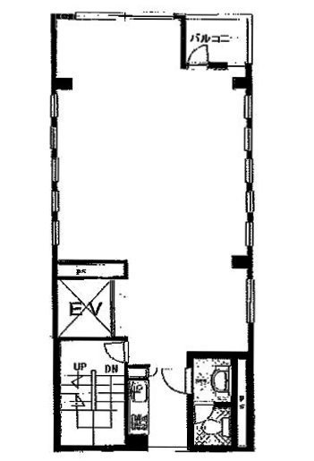 サンユー西五反田ビル4F 間取り図