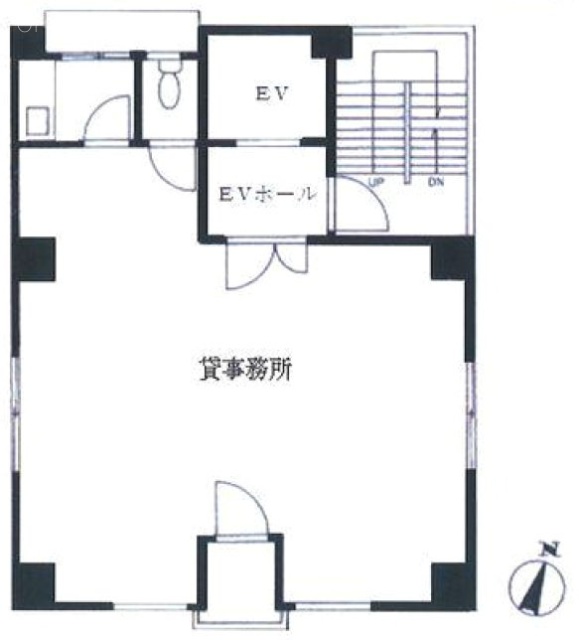 永井ビル6F 間取り図
