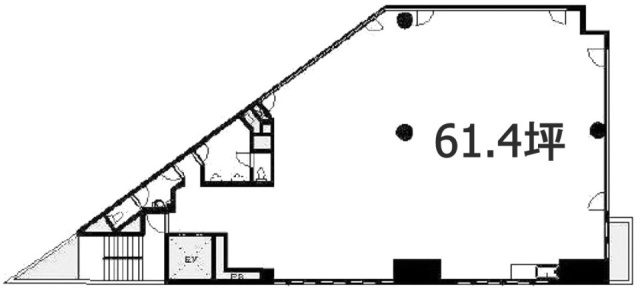 アロービル3F 間取り図