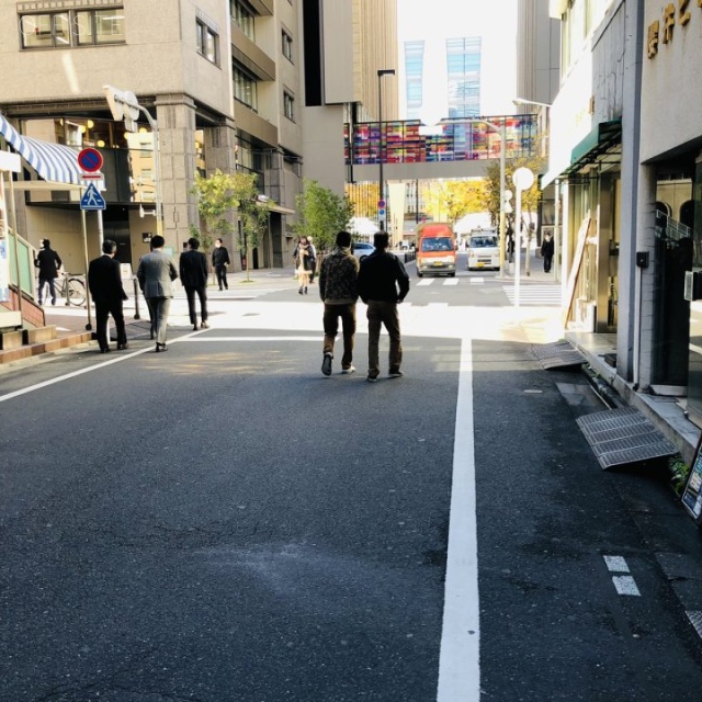 ルピナス池袋 ビル前面道路