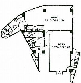 富士ビル8F～10F 間取り図